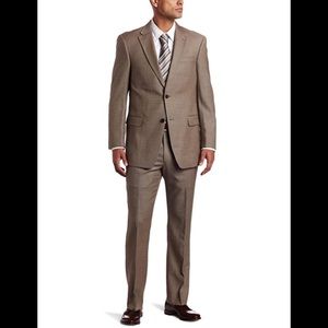 Tommy Hilfiger 2 Piece Wool Suit Blazer/Pants 38R